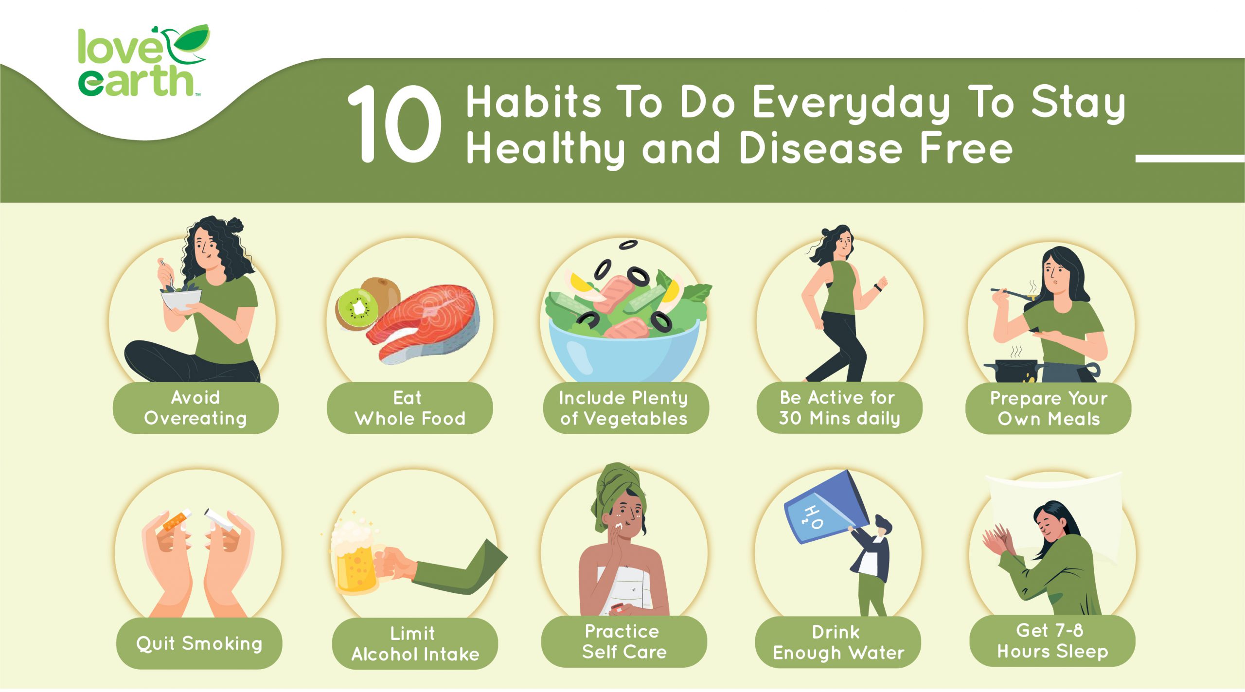 You are currently viewing 10 good habits to stay healthy – Fulcrumy Health Tip