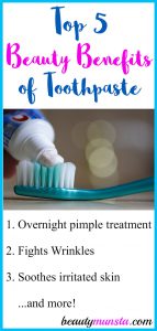 Read more about the article 5 great uses of toothpaste to protect the beauty of the skin