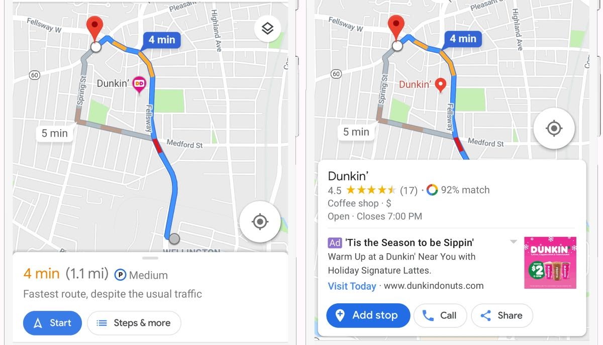 Read more about the article Advertising on Google Maps is coming loudly