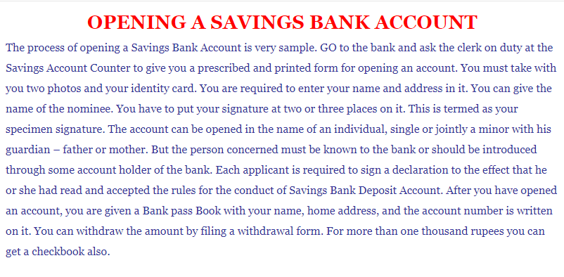 You are currently viewing Bank Account Opening Rules – Fulcrumy.com