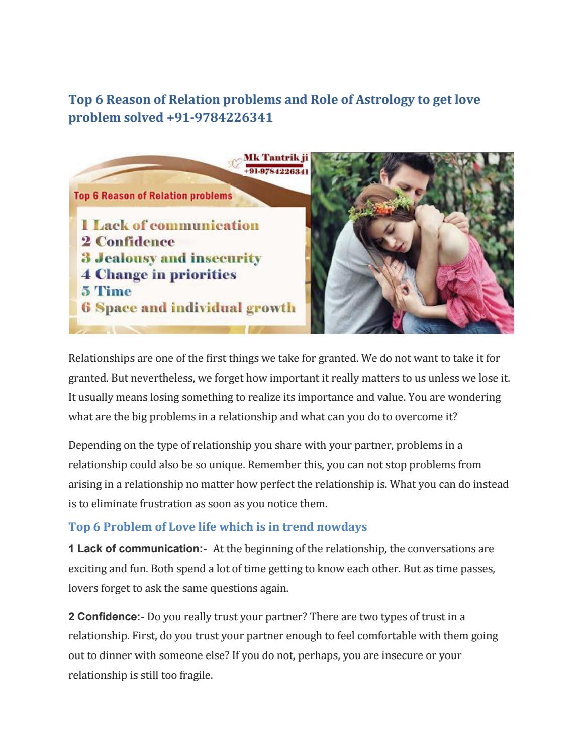 You are currently viewing Depending on the partner?  Problems may increase in the future!