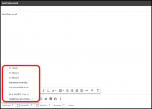 Read more about the article Email scheduling rules (Gmail)