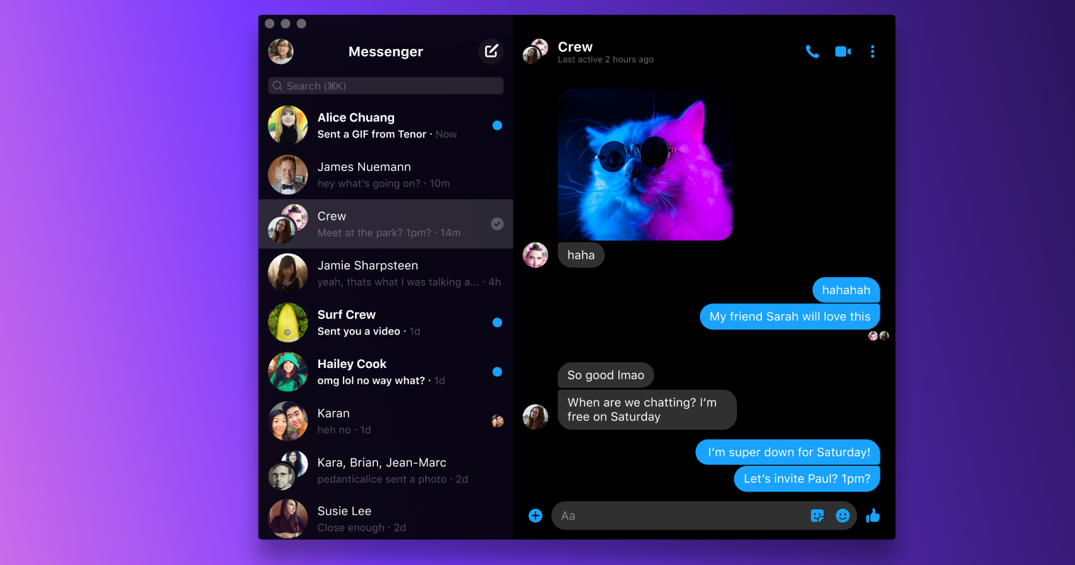 You are currently viewing Facebook launches Messenger app for computers
