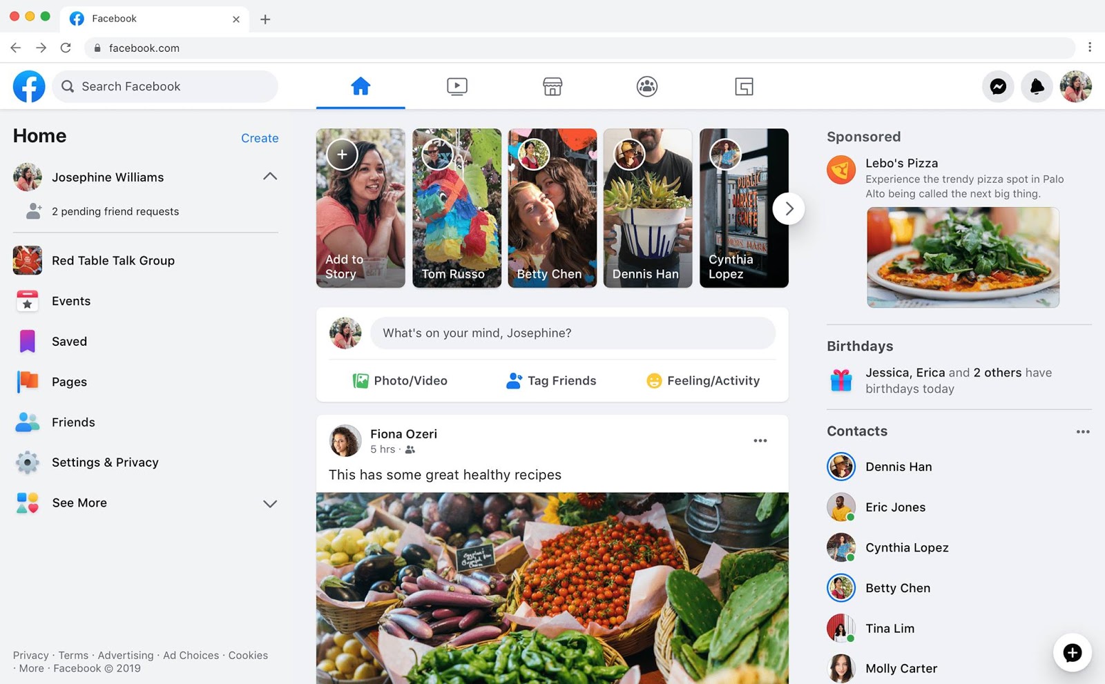You are currently viewing Facebook released a new design!