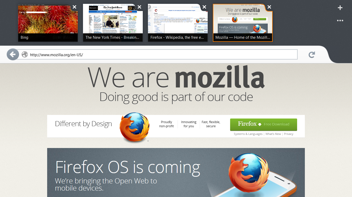 You are currently viewing “Firefox Metro” for Windows 8 is coming in December!