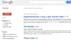 Read more about the article Google Reader is shutting down