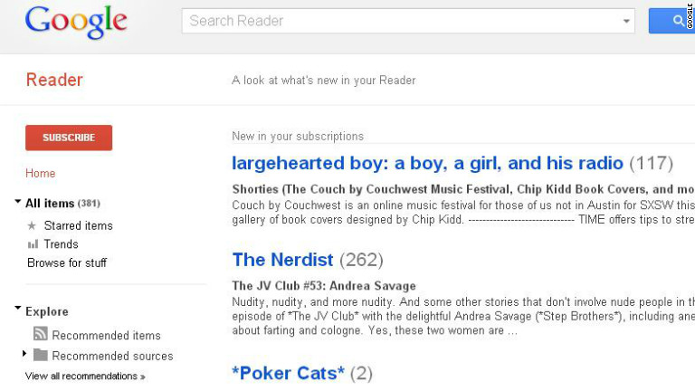 You are currently viewing Google Reader is shutting down