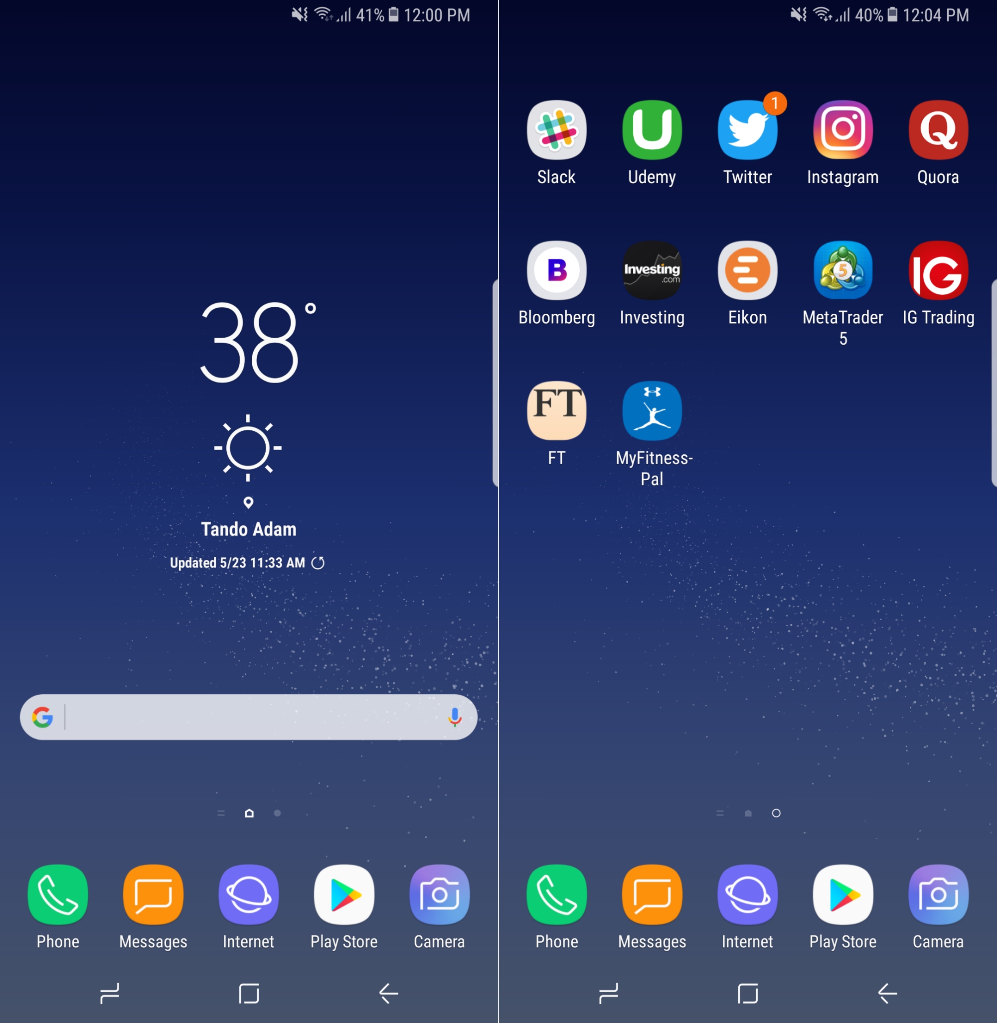You are currently viewing Home screen of Samsung Galaxy S5 leaked!