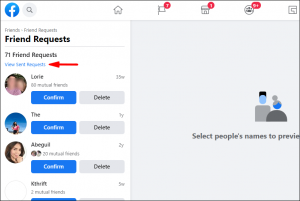 Read more about the article How to view your friend requests sent on Facebook