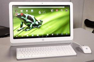 Read more about the article HP is bringing Android desktop with 21.5 inch touchscreen!