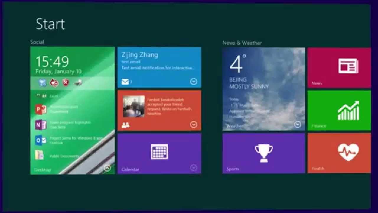 You are currently viewing Interactive Live Tiles is coming to Windows 9