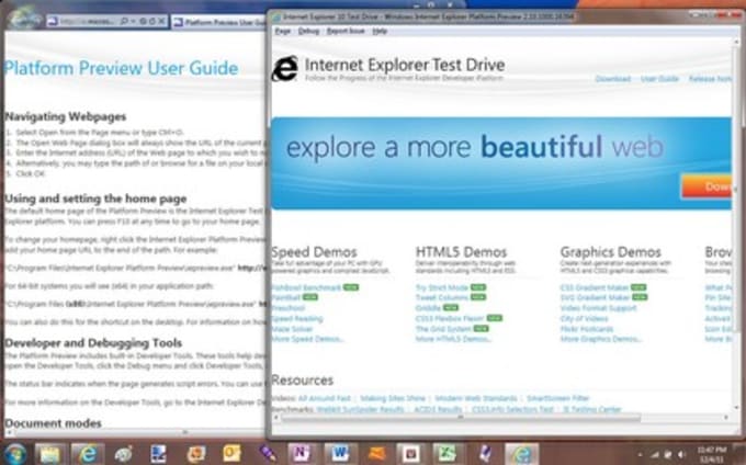 You are currently viewing L Internet Explorer 10 also for Windows 7
