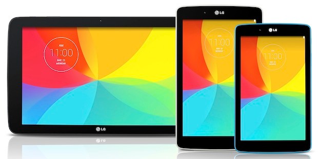 You are currently viewing LG announces three new G-Pad tablets