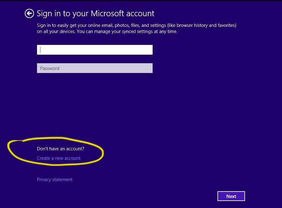 You are currently viewing Login to Microsoft account without password!
