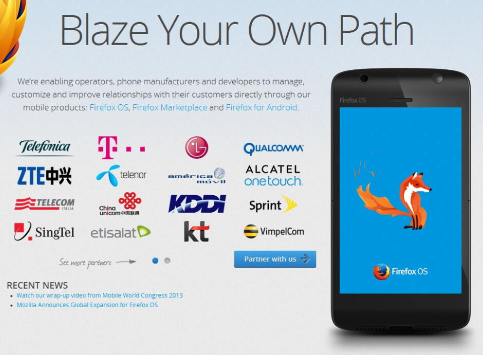 You are currently viewing Mozilla Announces Firefox Smartphone Partner