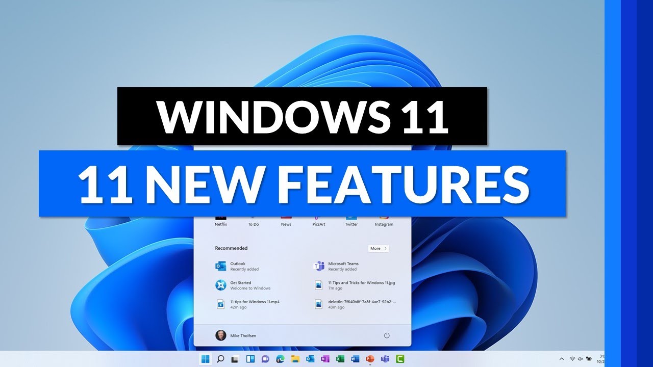You are currently viewing New features of Windows 11