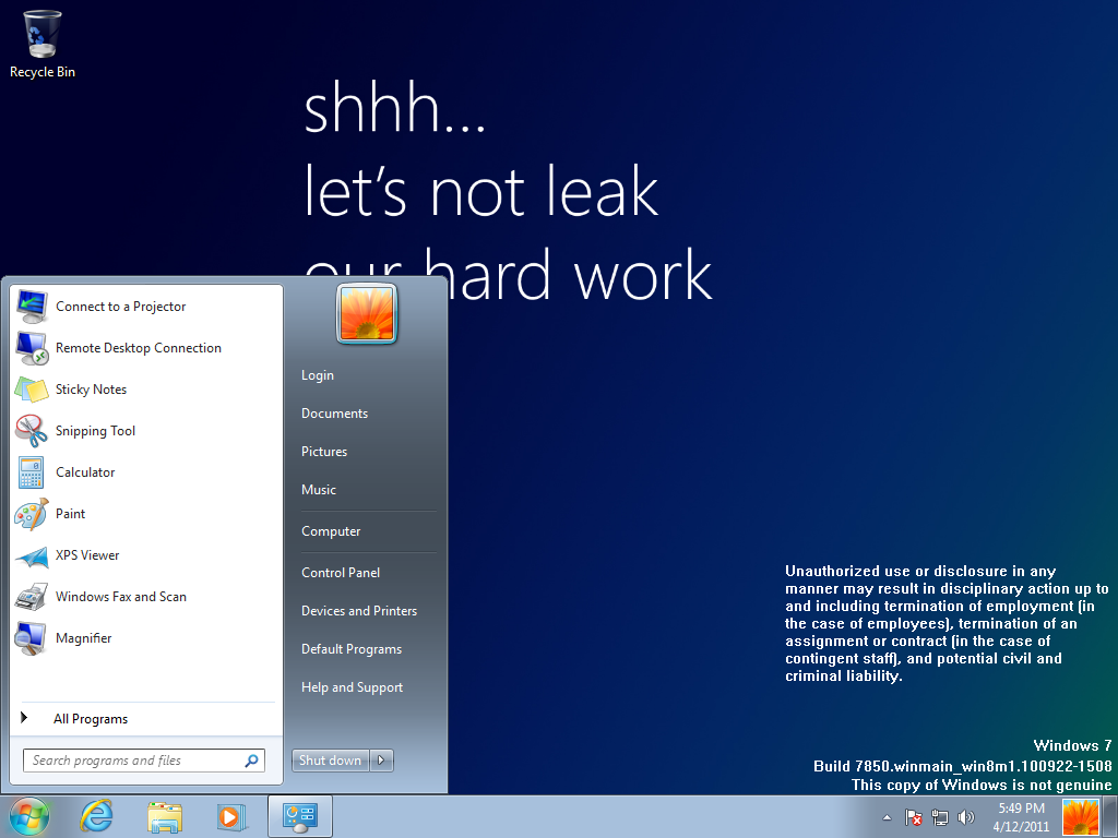 You are currently viewing New leak of Windows 8.1: Now there is application lockdown feature!
