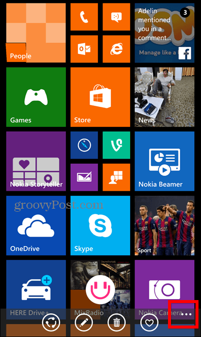 You are currently viewing Screenshot of Windows Phone 8.1 reveals ‘On Screen Button’