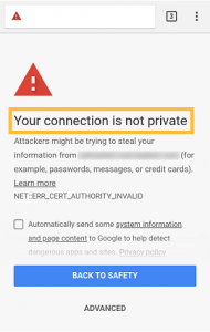 Read more about the article Security Errors on Android: Your Personal Information at Risk!