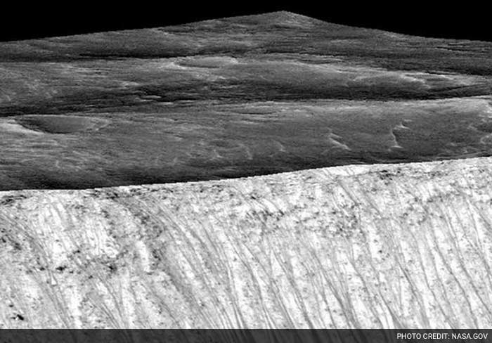 You are currently viewing Signs of water flow found on Mars – NASA