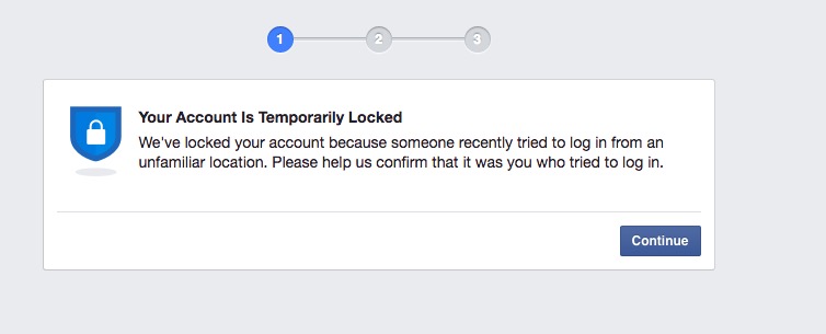 You are currently viewing Suspicious Facebook account is being shut down