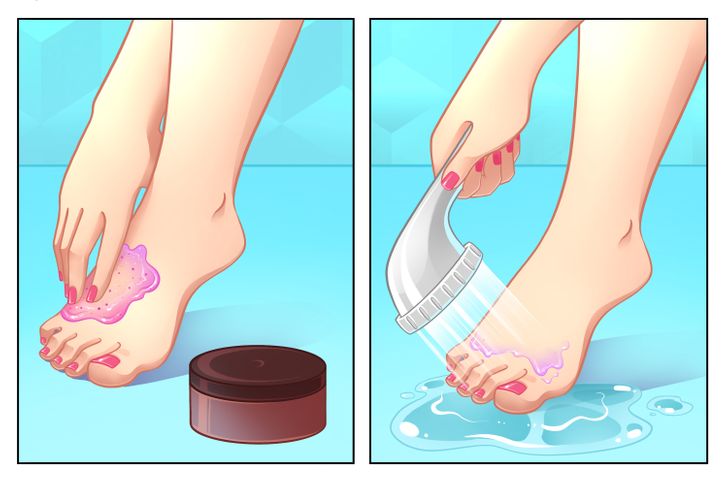 You are currently viewing Take care of your feet with a mixture of vinegar and water, find out its benefits