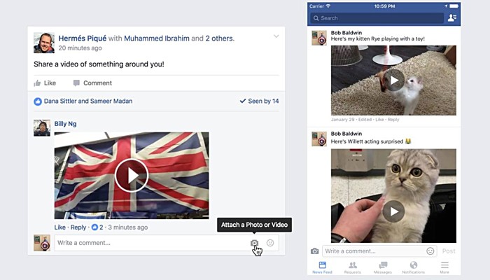 You are currently viewing Video comment feature came on Facebook!
