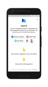 Read more about the article Virtual assistant ‘M’ arrives on Facebook Messenger