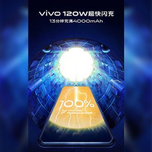 Read more about the article Vivo-Fulcrumy brings 120 watt fast charger