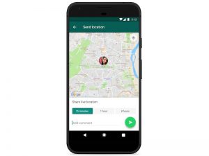 Read more about the article WhatsApp has a live location sharing feature