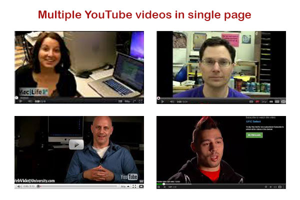 You are currently viewing YouTube showing videos from multiple angles!